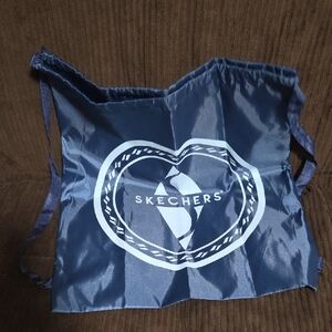 Skechers Navy Drawstring Backpack